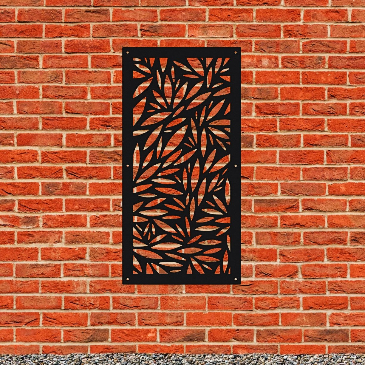 Garden Screen - Palm Design - Rectangular