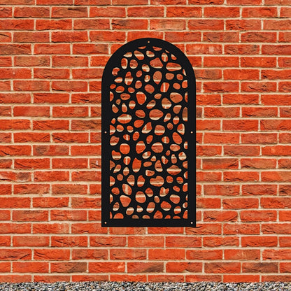 Garden Screen - Pebble Design - Arched