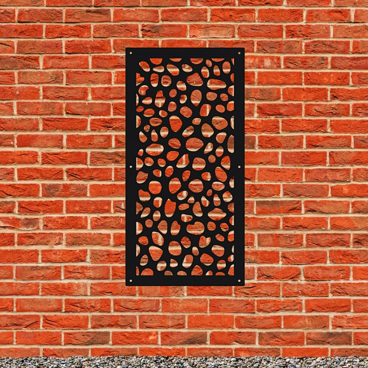 Garden Screen - Pebble Design - Rectangular